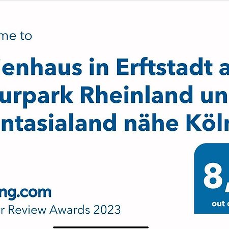 Ferienhaus In Erftstadt Am Naturpark Rheinland Und Phantasialand Nahe Koln Kültér fotó