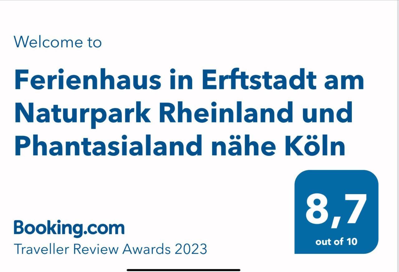 Ferienhaus In Erftstadt Am Naturpark Rheinland Und Phantasialand Nahe Koln Kültér fotó
